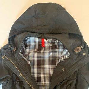 H&M Raincoat - Black - Size 4